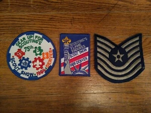 Three Vintage 1980's Boy Scouts Denver Patches - Picture 1 of 5