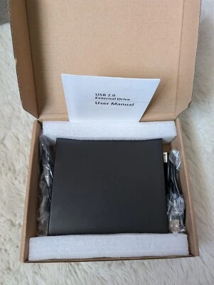 USB SLIM PORTABLE OPTICAL DRIVE NEW 2.0 - Image 1 of 2