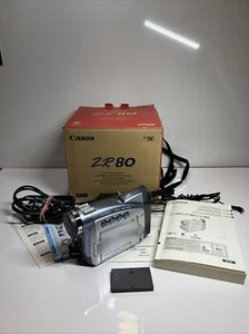Caméscope stéréo Canon ZR800 ZR800A MiniDv Mini Dv lecteur magnétoscope vidéo **lire** - Photo 1 sur 16