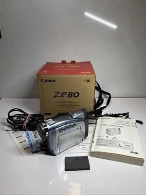 Canon ZR800 ZR800A MiniDv Mini Dv Stereo Camcorder VCR Player Video **Read** - Bild 1 von 4