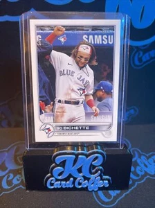 2022 Topps Series 1 - Bo Bichette - #126 Image Variation SP BLUE JAYS - Picture 1 of 2