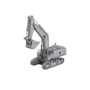 1/76 Railroad Diorama Scenery Crawler Excavator Construction Vehicle Digger - Picture 1 of 2