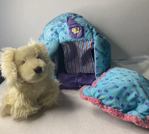 American Girl Dog And House Bed Kennel Play Set Plush Doll Accessory - Picture 1 of 13