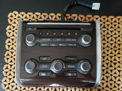 13 14 15 16 NISSAN PATHFINDER Calentador A/C Control OEM Platino Madera Color Foto 1 de 4