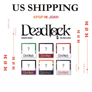 *US SHIPPING XDINARY HEROES DEADLOCK 3rd Mini Album(COMPACT Ver.) RANDOM Ver. - Imagen 1 de 5