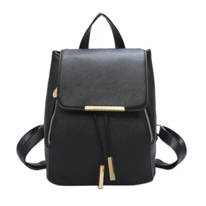 Women's Casual Backpack Black Backpacks School for Teens Student - Picture 1 of 12