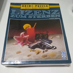 FX SCHMID LICENSE TO DIE / LIZENZ ZUM STERBEN GERMAN PUZZLE GAME -  NEW - Picture 1 of 2