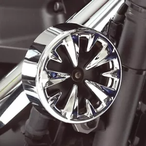 YAMAHA XVS 950 & XVS 1300 MIDNIGHT STAR Chrome 3 inch & 3.25" Horn Cover: M32063 - Picture 1 of 5