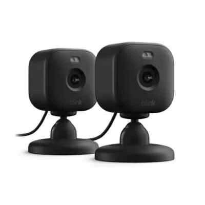 2x Blink Mini 2 | Plug-in Smart Cam, HD Night View Spotlight | SAME DAY DISPATCH - Image 1 of 4