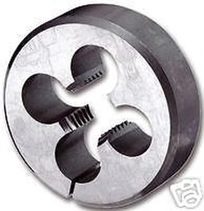 HSS Rund Split Die BSW Whitworth 3/8 x 41.6cm 1-0.8cm MM - Picture 1 of 1