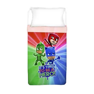 Copriletto leggero Super pigiamini PJ Masks in cotone Singolo S595 - Foto 1 di 2