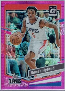 2023-24 Donruss Optic Hyper Pink #50 Bones Hyland - Bild 1 von 2