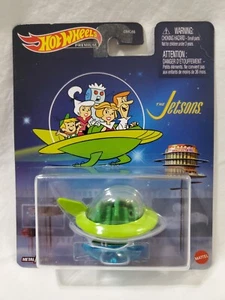 2023 Hot Wheels Premium THE JETSON CAPSULE CAR Intrattenimento retrò ""Crease Card" - Foto 1 di 4