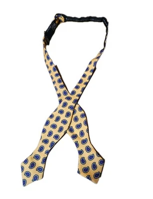 Vintage Polo Ralph Lauren 100% Wool Paisley Multi-Color Bowtie - Image 1 of 4