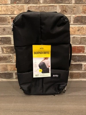 Solo New York All-Star Hybrid Backpack Duffel Bag, Black  - Image 1 of 4