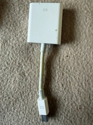 Apple A1307 Mini DisplayPort to VGA Adapter Monitor Projector PC MAC White . - Image 1 of 4