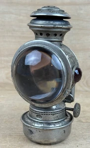 Antique Dazzler Buggy Bicycle Motorcycle Kerosene Lamp Lantern Manhattan Brass - Bild 1 von 24