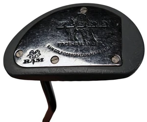RAM Zebra Face Balanced Mallet Putter Steel Right Hand 35.75in Original Grip - Picture 1 of 11