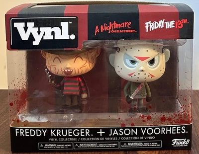 Funko Vynl Pesadilla en Elm Street + Friday 13th Freddy + Jason Set Nuevo O4 Foto 1 de 2