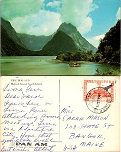 Postal de colección - NUEVA ZELANDA Milford Sound, Isla Sur - Imagen 1 de 1