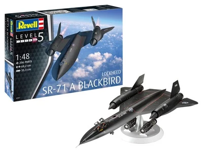 Revell 04967 Lockheed SR-71 A Blackbird 1:48 Scale Unbuilt/Unpainted Plastic Mod - Photo 1/4