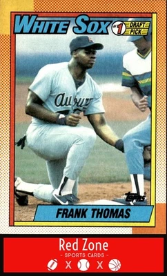 1990 Topps - #414b Frank Thomas NM (RC) - Image 1 of 2