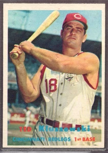 1957 Topps Set-Break #165 Ted Kluszewski EX-EXMINT *JAYSACE* - Bild 1 von 2
