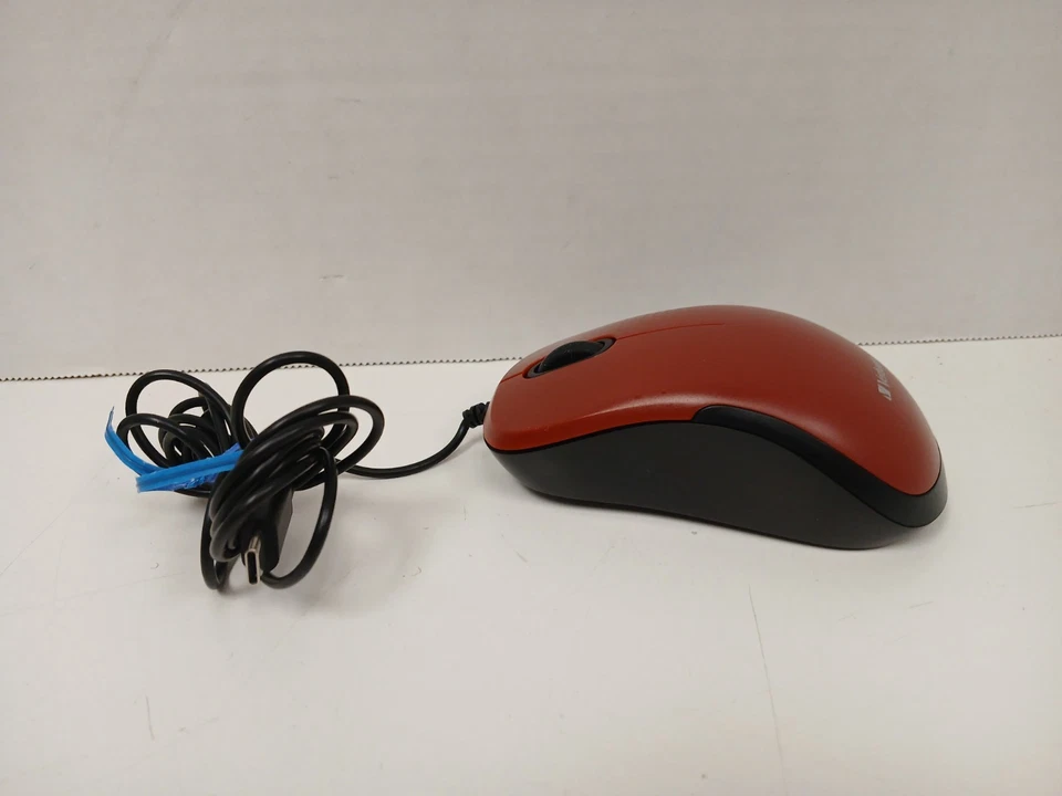 Ratón con cable Verbatim 70758, rojo Foto 1 de 4