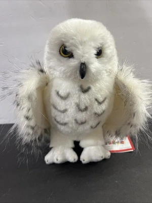 Плюшевая мягкая игрушка-животное Douglas 2018 Wizard Snowy Owl 8 дюймов No3841 новая с ценниками - Изображение 1 из 4