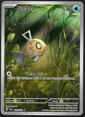 Pokemon TCG - Surging Sparks - Feebas Illustration Rare - 198/191 NM - Image 1 of 2