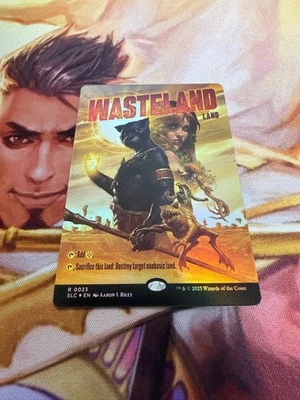 Wasteland SecretLair Foil Magic The Gathering MTG NM - Image 1 of 2