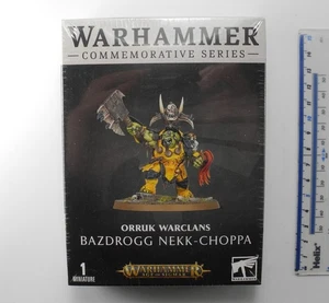 BAZDROGG NEKK-CHOPPA Orruk Warclans Orcos Ejército Serie Conmemorativa Caja Sellada I3 - Imagen 1 de 2