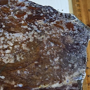 Red Lightning Agate rough. Spectacular pattern and  beautiful color. 4lbs 3.9oz. - Picture 1 of 19