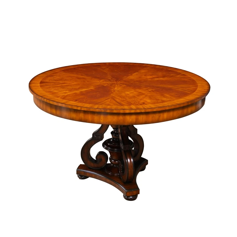 NVIN0511, Niagara Furniture, Vintage Maitland Smith Center Table - Image 1 of 4
