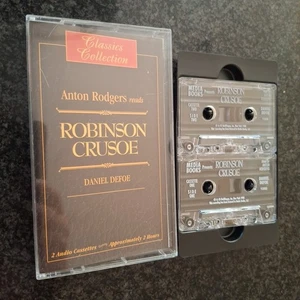 Robinson Crusoe Daniel Dafoe 2000 2 Audiokassetten 2 Std Classic Shipwreck Adv - Bild 1 von 5