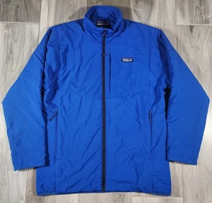 Patagonia Nano Air Mens Blue Lightweight Jacket Size M Flaw - Picture 1 of 12