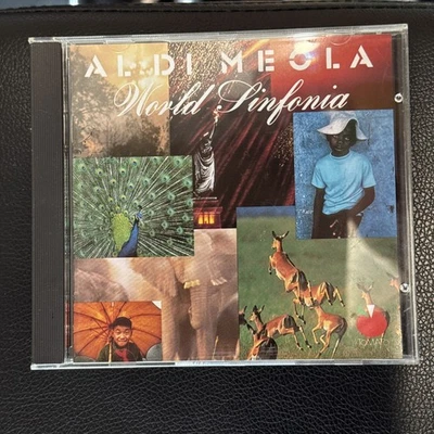 World Sinfonia by Al di Meola CD - Plays Great - Jazz Guitar, 1990 BMG — 第 1/4 张图片