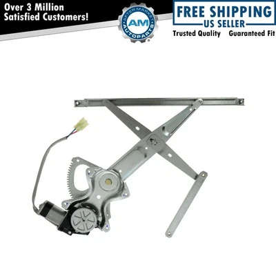 Power Window Regulator with Motor Passenger Side Right for Prius Yaris tC xD - Image 1 of 3