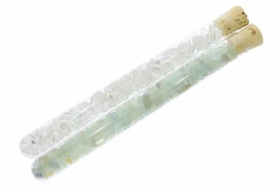  Aquamarin Bergkristall - Klarheit - Edelsteinwasser Wasserstab | Wasser energet - Bild 1 von 3