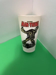 MARVEL COMICS 7-11 THE MAN-THING SLURPEE PLASTIC CUP 1975 VINTAGE. - Picture 1 of 3