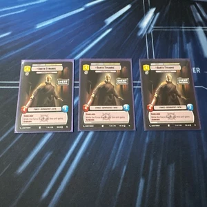Star Wars Unlimited: Darth Tyranus Event Exclusive!! Player Set x3 - Picture 1 of 6