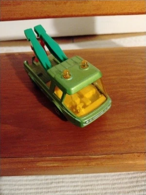 1972 LESNEY MATCHBOX NO. 74 "TOE JOE" TOW TRUCK England Lime Green Superfast VTG - Image 1 of 4