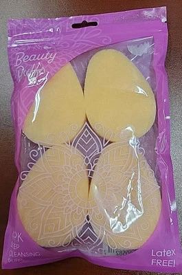 Pack de 4 bocanadas de belleza y bocanadas exfoliantes de limpieza profunda de Earth & i  Foto 1 de 2