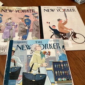 The New Yorker Magazine Set Of 3 Random 2024 Issues - Picture 1 of 4