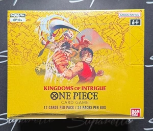 One Piece OP-04 Kingdoms Of Intrigue Hobby Box New Sealed - Picture 1 of 3