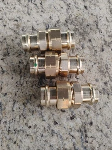3-Viega Union Press x Press Connection Type 1" x 1" Union Couplings - Picture 1 of 3