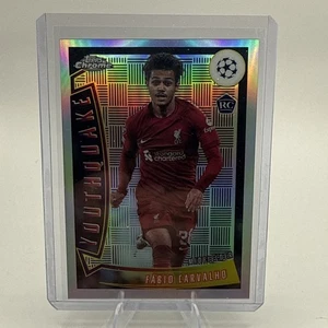 2022-23 Topps Chrome UEFA Fabio Carvalho. Youthquake Refractor Rookie RC Insert - Bild 1 von 7