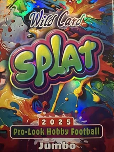 Wild Card Splat Pro-Look Hobby Fußball Jumbo Box !!!!! - Bild 1 von 2