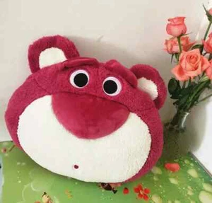 Disney Toy Story Lotso Bear Strawberry PLUSH Cushion PILLOW Gift Toy 45cm - Imagen 1 de 2