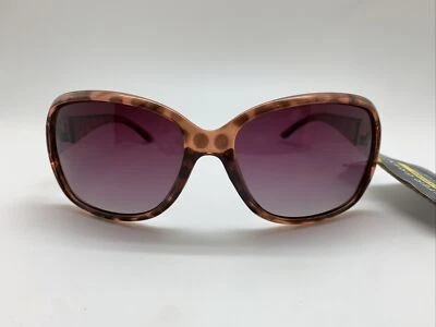 T185.1 Foster Grant MaxBlock Marrón POLARIZADAS Gafas de sol POPPET POL 100% UV Foto 1 de 4